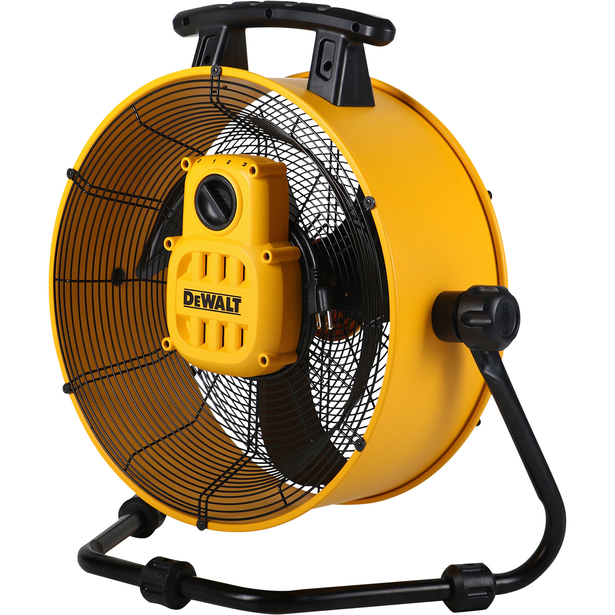DEWALT 18in., 3-Speed, High-Velocity Drum Fan, 4200 CFM, 1/6 HP, 120V, Model# DXF1840